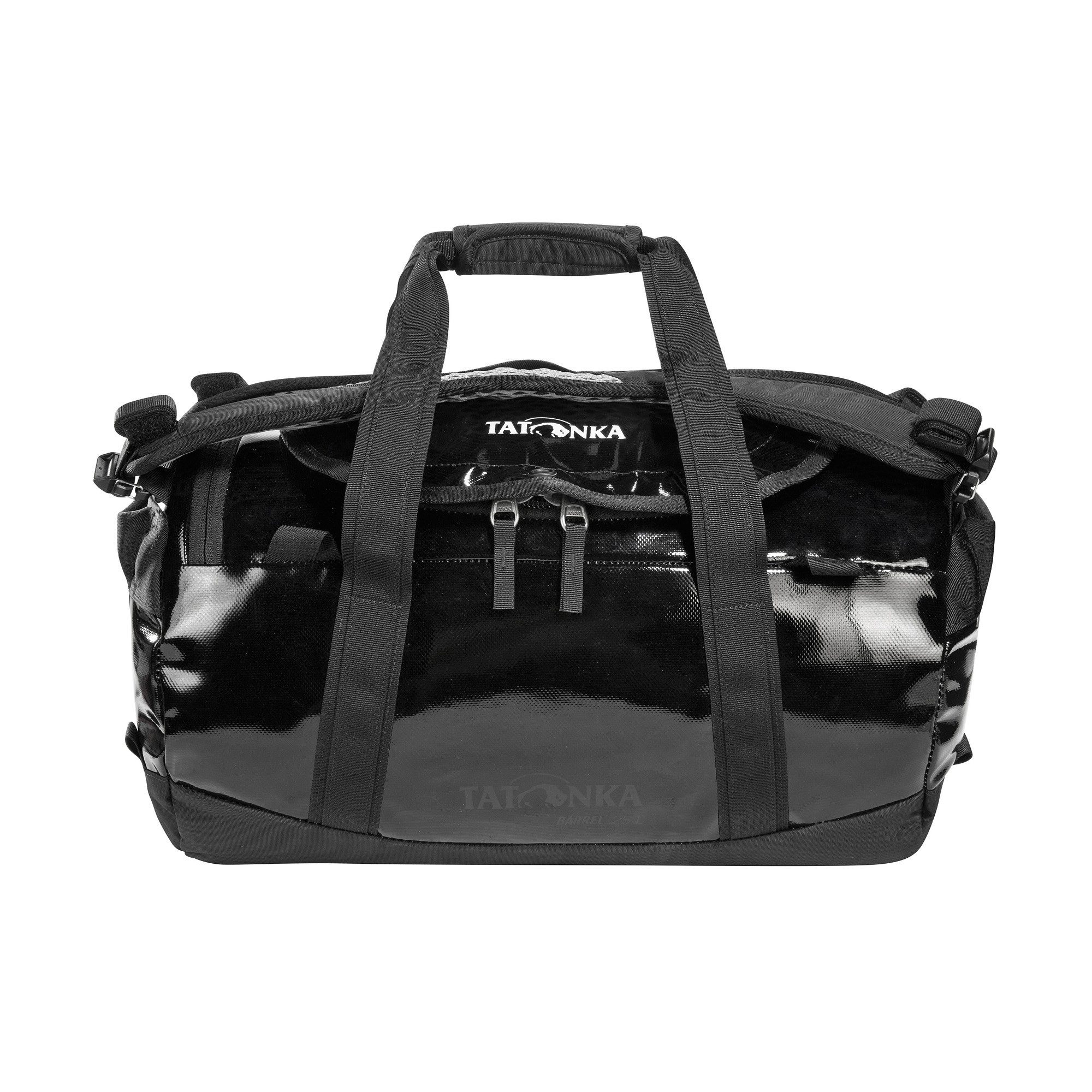 TATONKA® Reisetasche Barrel 25, 25 Liter, verstaubare Rucksackschultergurte, pflegeleichtes Material