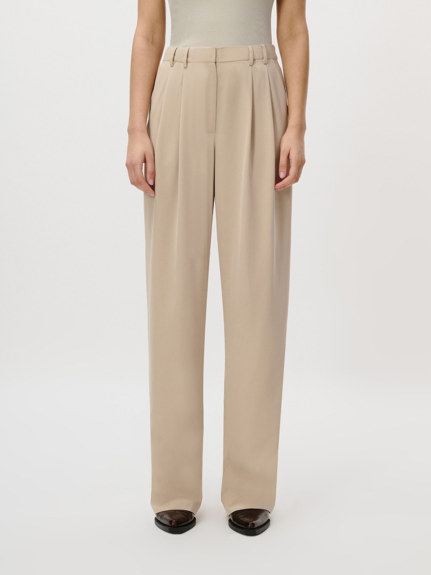 LeGer Stoffhose Kora Tall, LeGer by Lena Gercke extra lang, High Waist