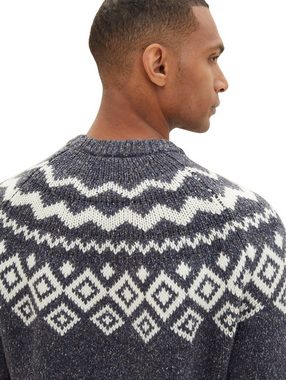 TOM TAILOR Strickpullover mit Twotone-Muster