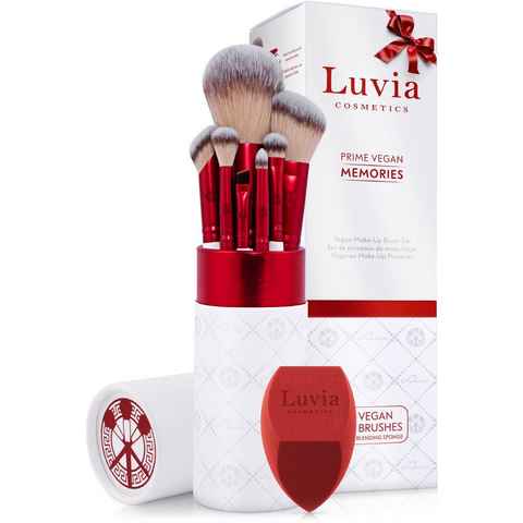Luvia Cosmetics Kosmetikpinsel-Set Prime Vegan Memories, 8 tlg.
