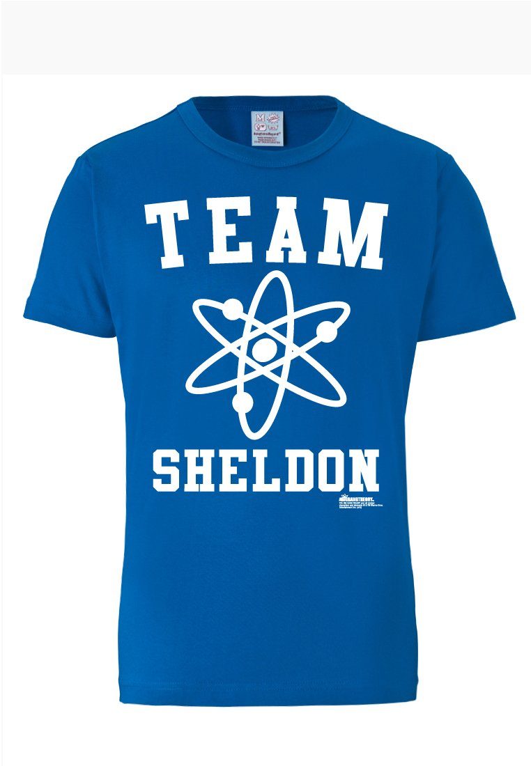 LOGOSHIRT T-Shirt Team Sheldon mit großem Frontprint