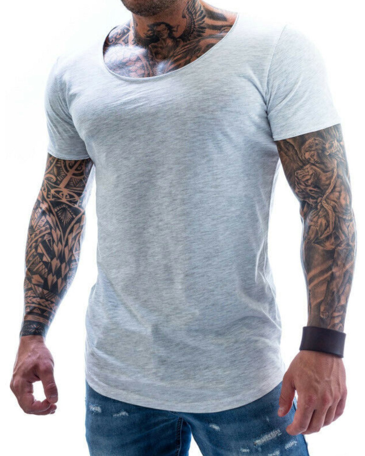 Psycho Urban T-Shirt Oversize Shirt im lässigen Style