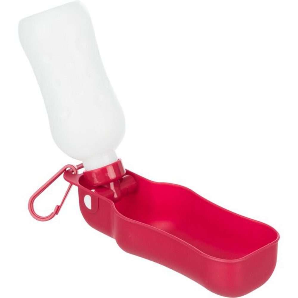TRIXIE Hunde-Futterspender Trixie Flasche mit Trinknapf Fassungsvermögen: 2 günstig online kaufen