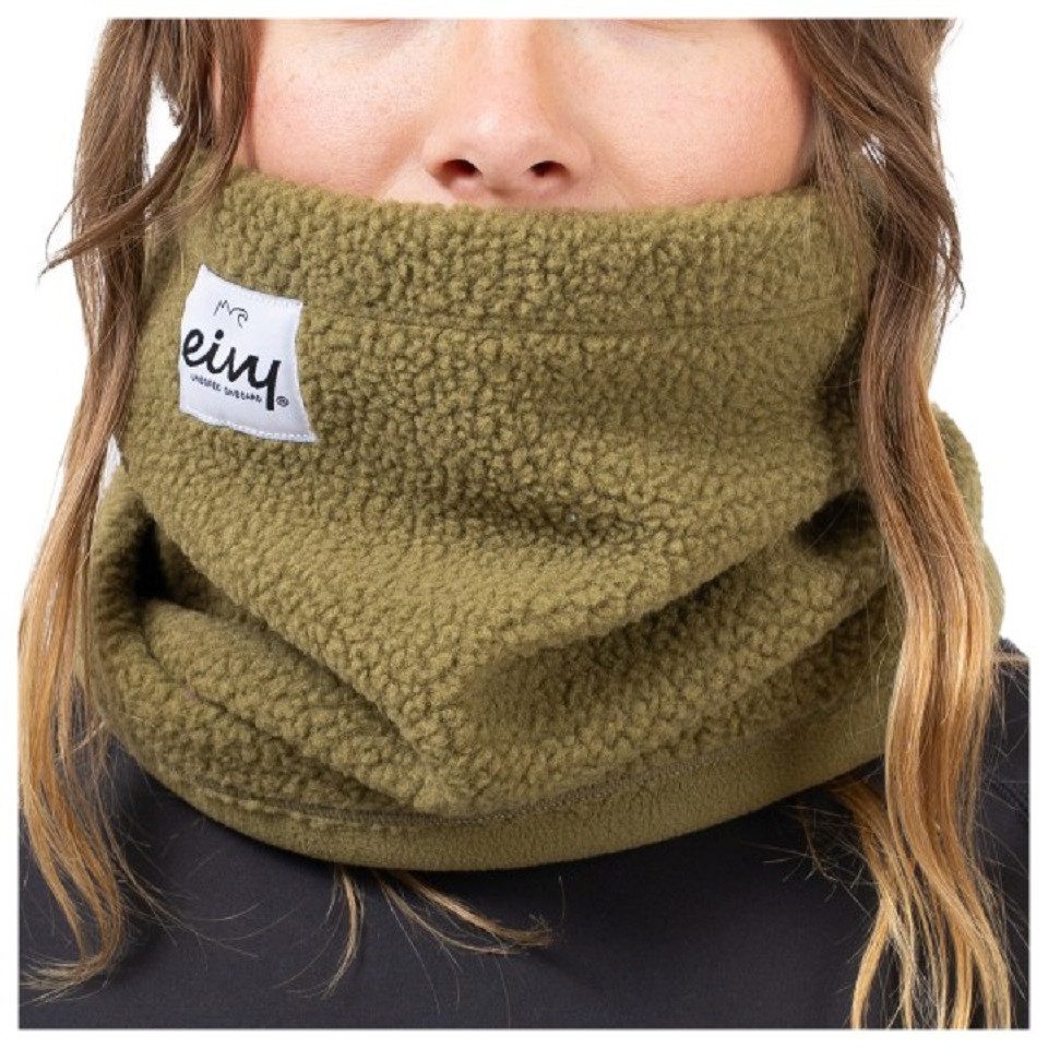 Eivy Halswärmer Adjustable Sherpa Neckwarmer, Color:Faded Oak