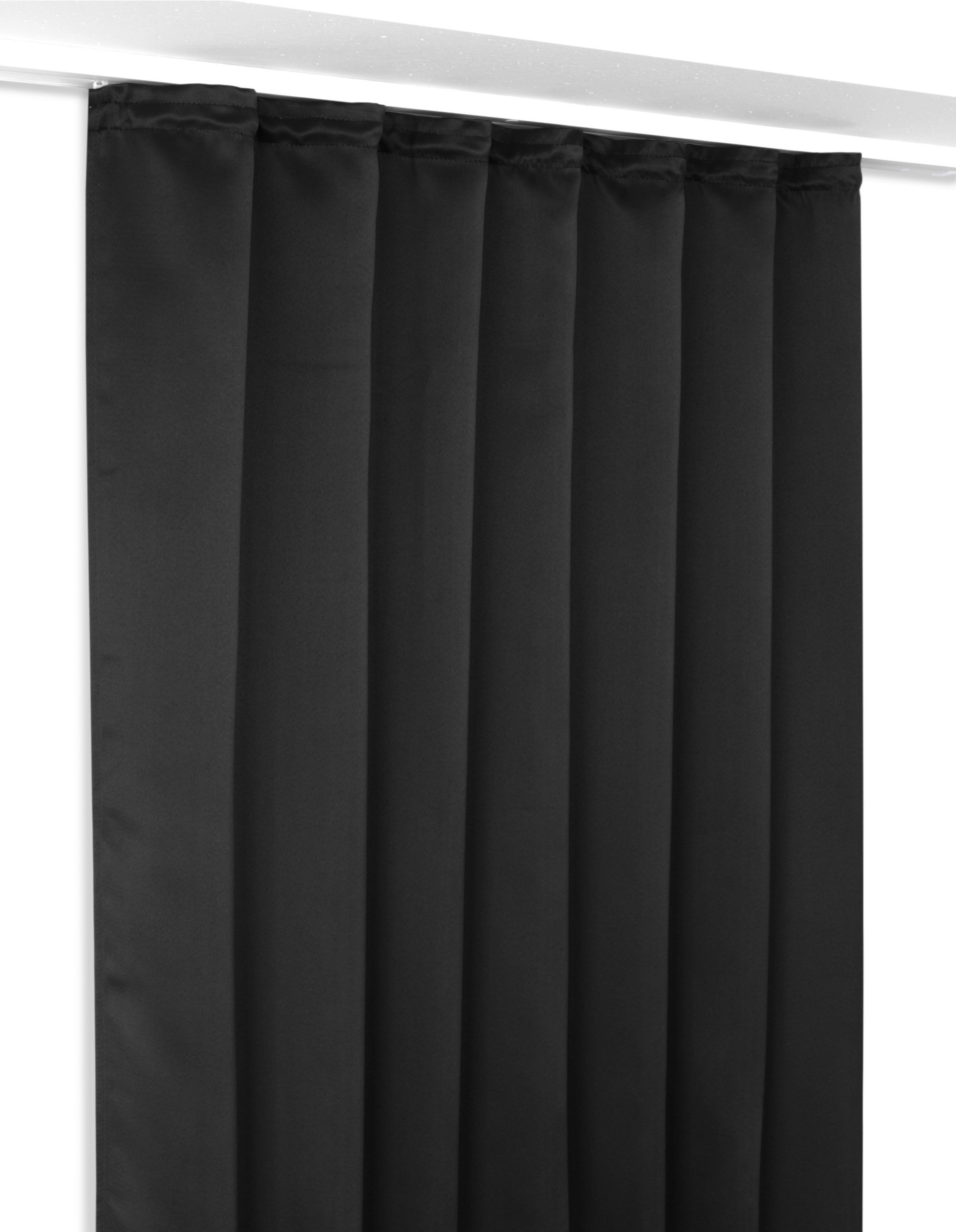 Beautex Verdunkelungsvorhang Verdunkelungsgardine Kräuselband Vorhang blickdicht abdunkelnd (1 St), Kräuselband, verdunkelnd