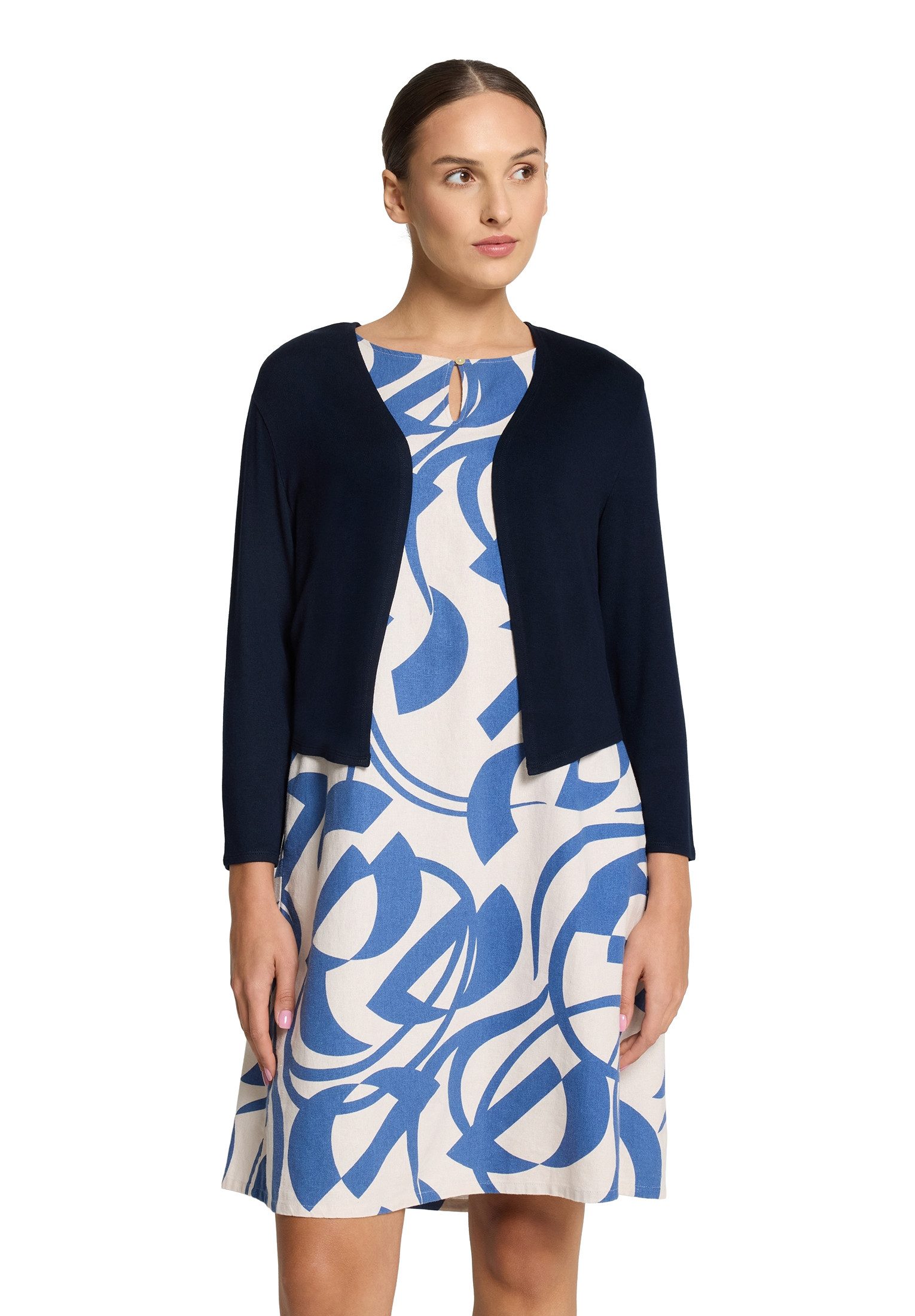 Betty Barclay Shirtjacke Damen Bolero-Jacke mit 3/4 Arm (1-tlg) günstig online kaufen