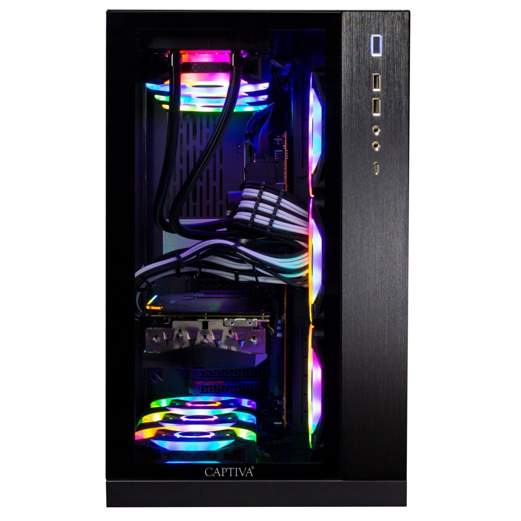 CAPTIVA Ultimate Gaming R70-989 Gaming-PC (AMD Ryzen 9 7950X, GeForce® RTX™ 4090 24GB, 32 GB RAM, 2000 GB SSD, Wasserkühlung)