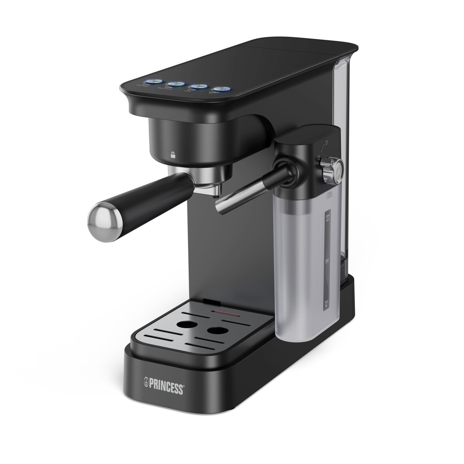 PRINCESS Espressomaschine 01.249422.01.001, 20 bar – 0,8 l Wassertank