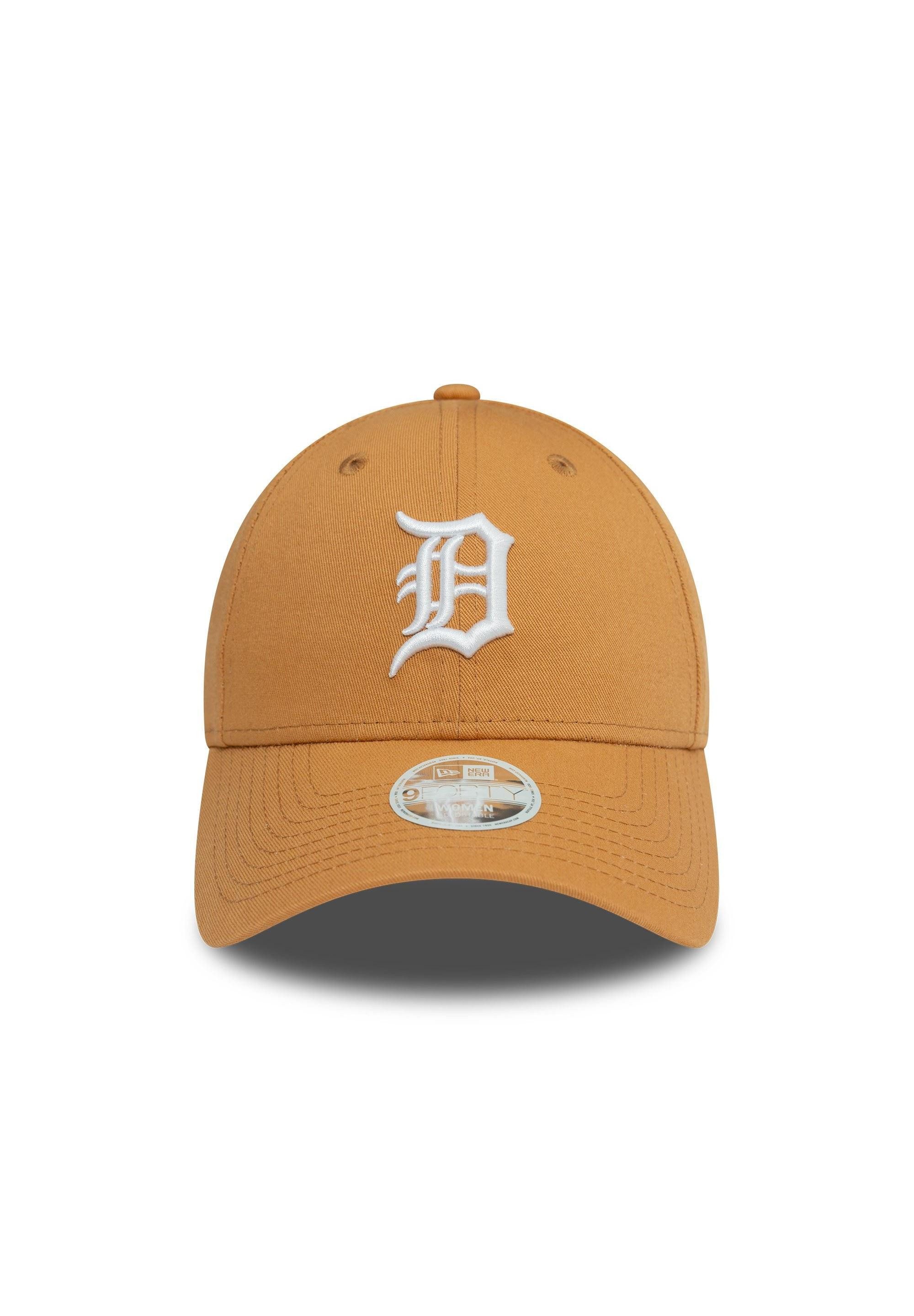 New Era Baseball Cap Detroit Tigers MLB League Essential Beige 9Forty Verstellbare Damen Ca (1-St)