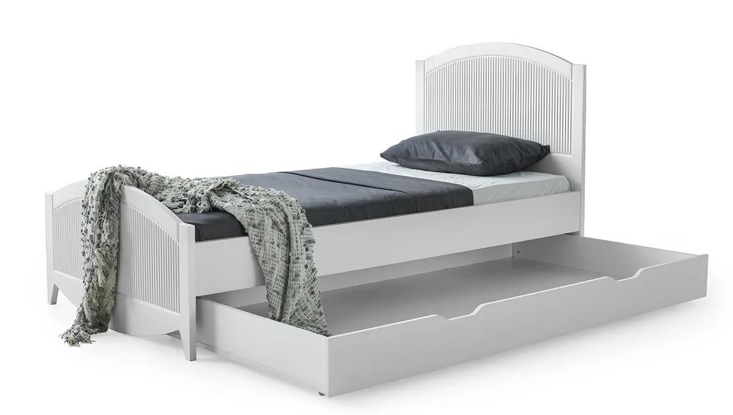 JVmoebel Einzelbett Modernes Luxusbett für Kinderzimmer in elegantem Design (1-tlg., Bett), Made in Europa