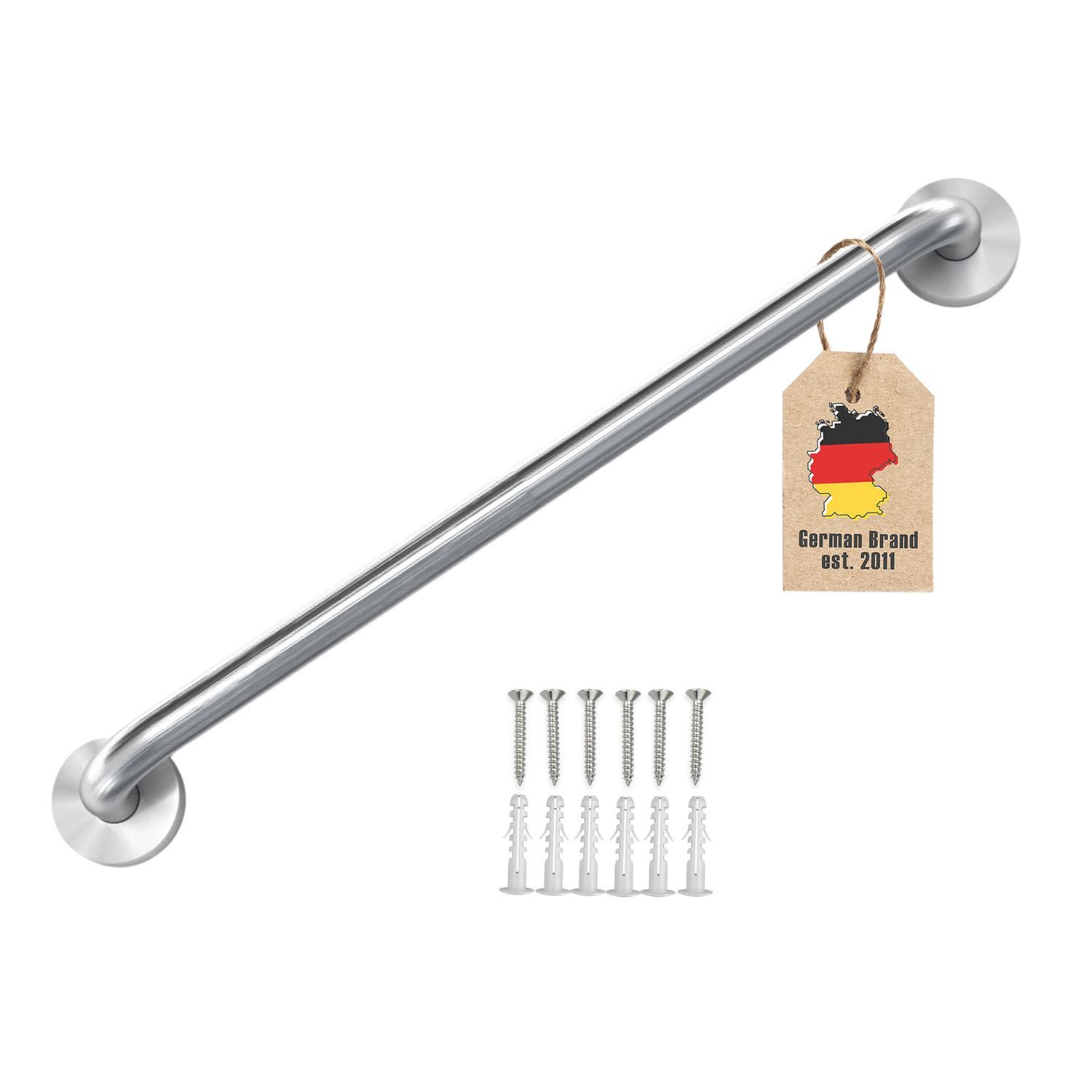 Intirilife Handtuchhalter, Gebürsteter Edelstahl Handtuchhalter günstig online kaufen