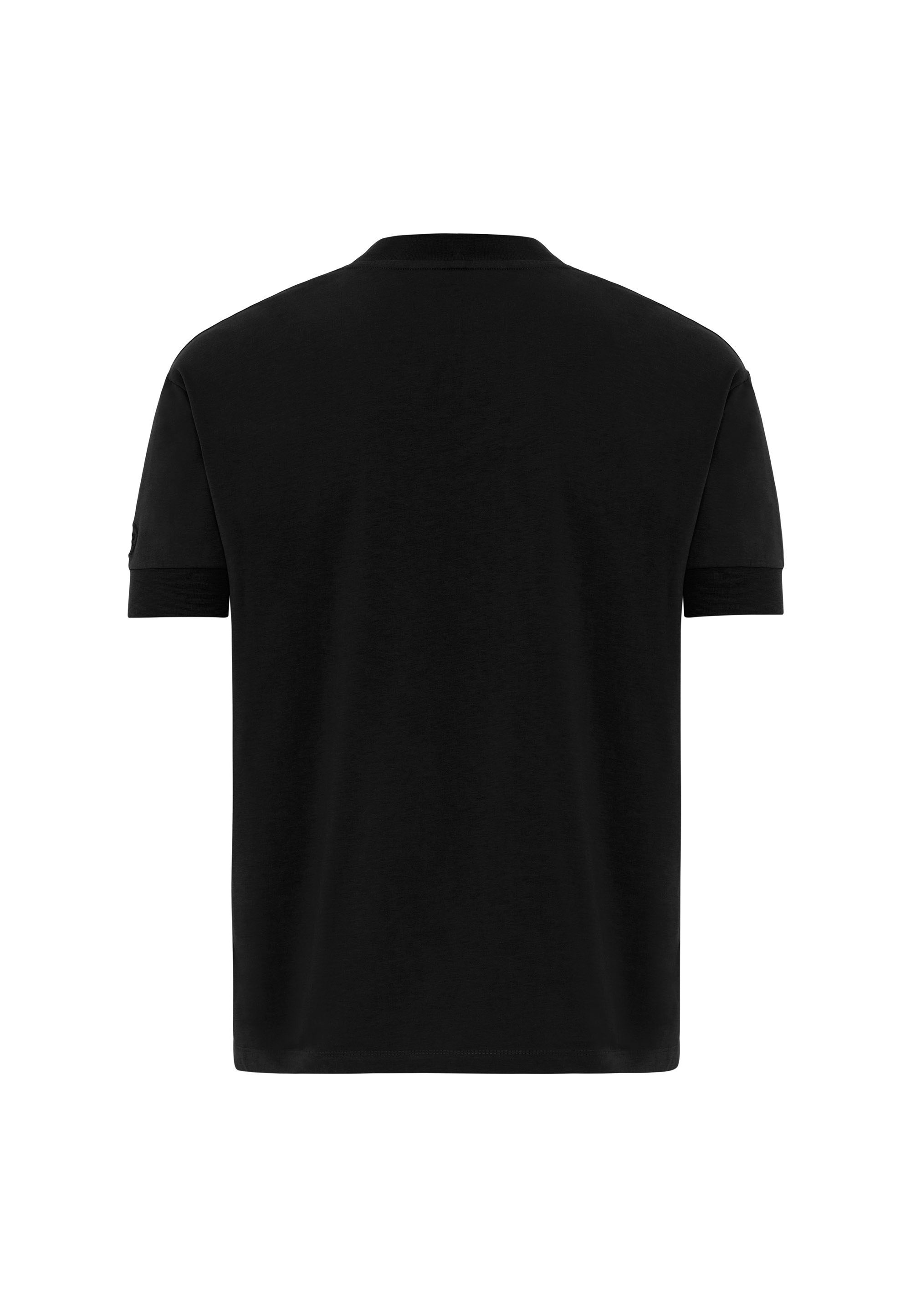 Widnes RedBridge schwarz mit Logo-Bestickung T-Shirt