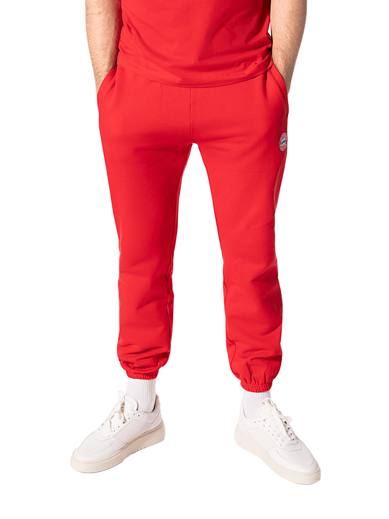 FC Bayern München Sweathose FC Bayern München I Sweatpant I Jogginghose I Essential I Herren I Rot