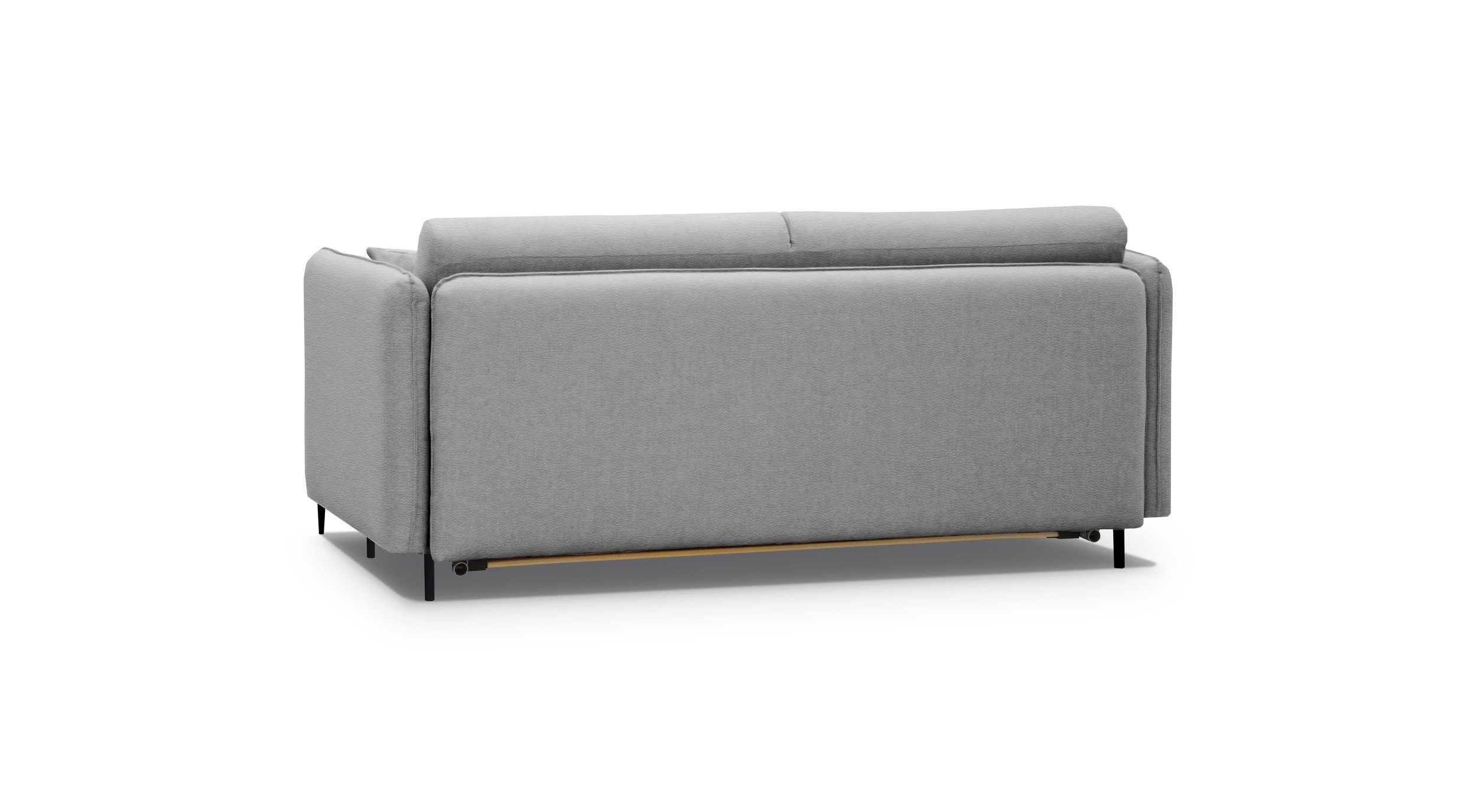 Stylefy 3-Sitzer stellbar, frei mit 2-Sitzer, Raum Metall Bettfunktion, Sofa, im Arnold, Design, Modern