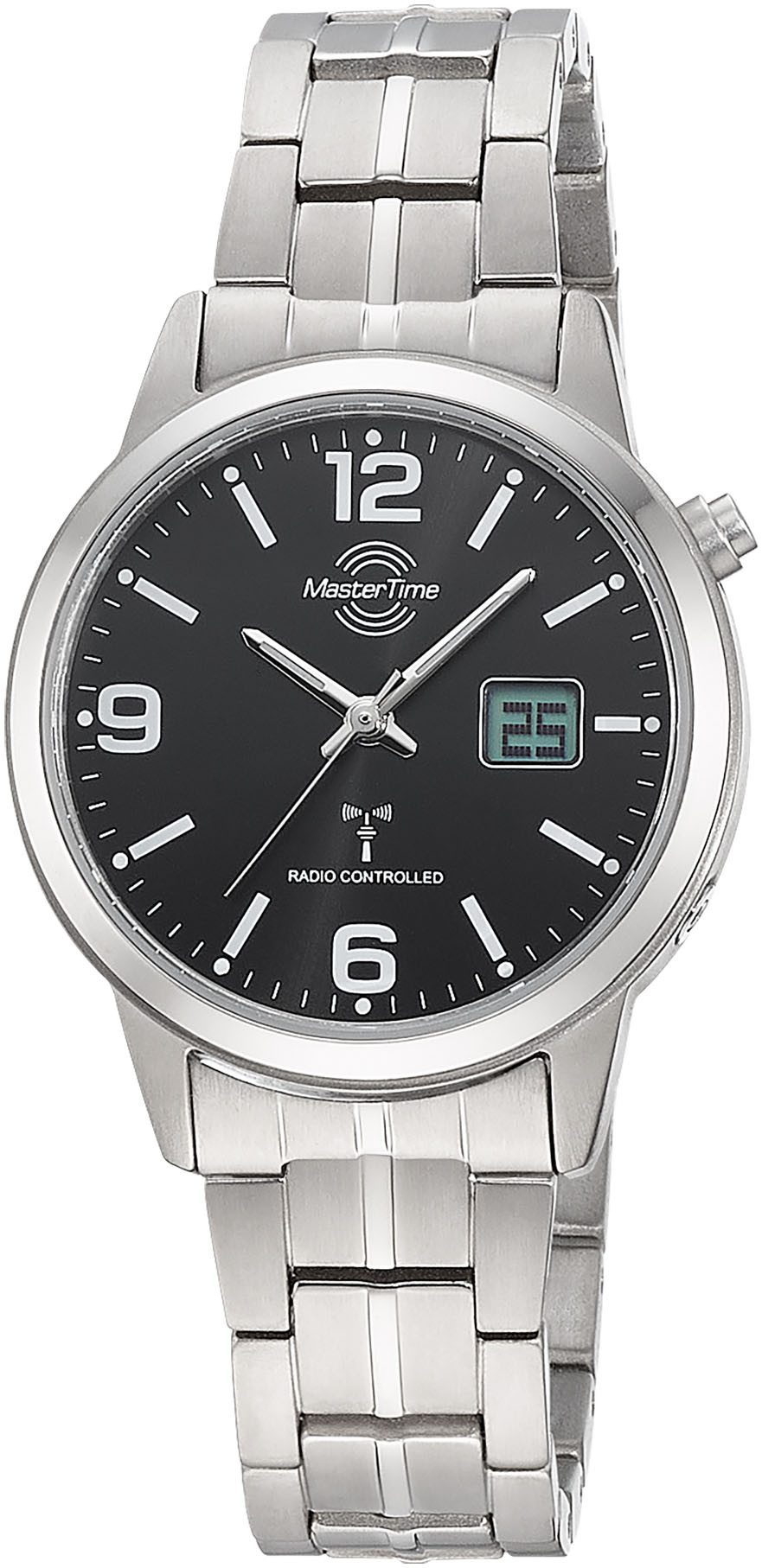 MASTER TIME Funkuhr MTLT-10901-22M, Quarzuhr, Armbanduhr, Damenuhr, Titan, günstig online kaufen