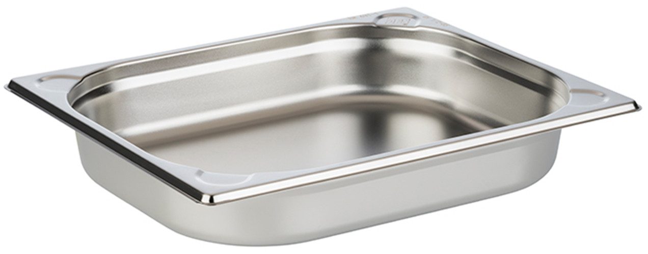 APS Aufbewahrungssystem GN 1/2 Behälter 32,5 x 26,5 cm, Edelstahl, (1-tlg), Gastronorm-Behälter, zum Anrichten und Lagern von Speisen
