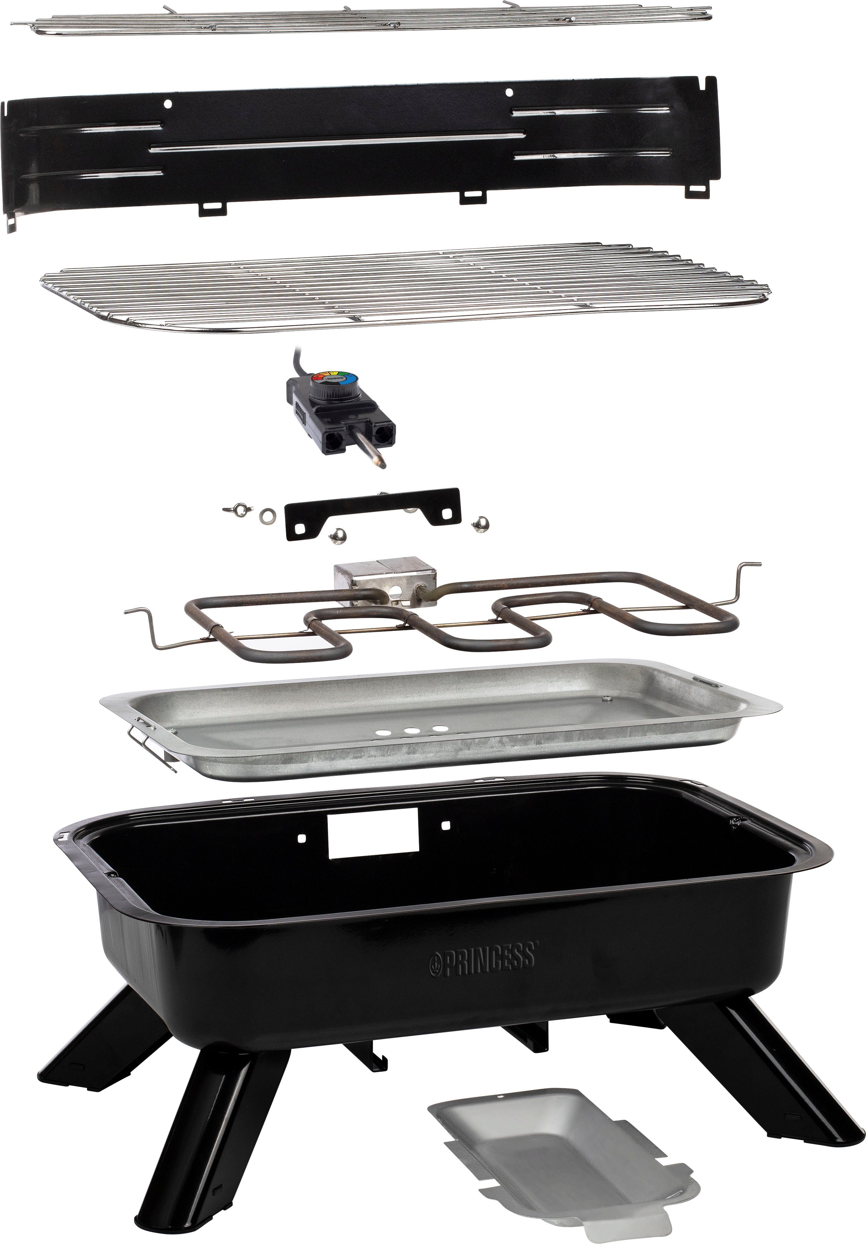 PRINCESS Tischgrill 112252, 2000 W