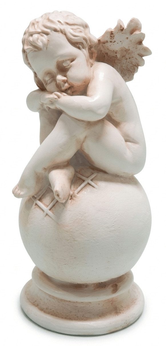 Xlmoebel Engelfigur Elegante Engel Statue aus hochwertigem Material (Engel Material : Kunststoff 24 cm Höhe), Hergestellt in Europa