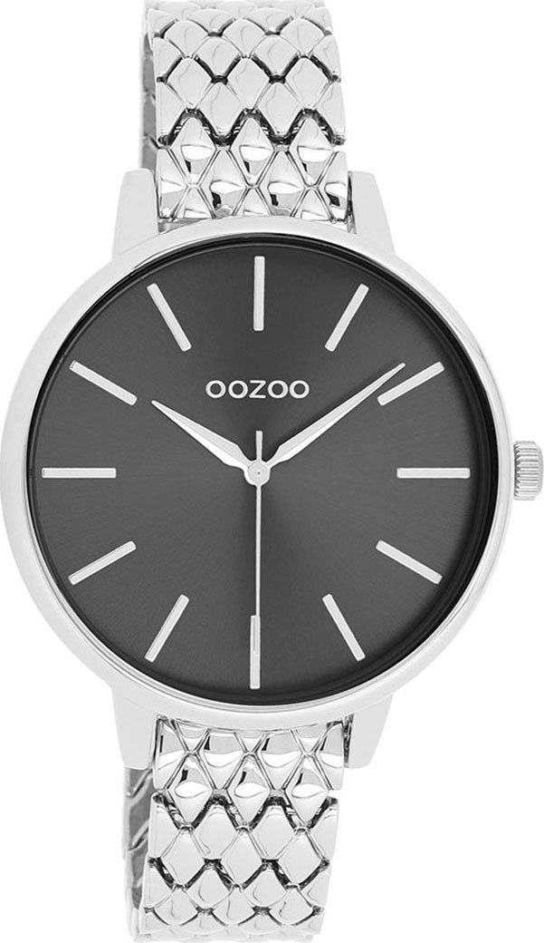 OOZOO Quarzuhr C11434, Armbanduhr, Damenuhr, Edelstahlarmband, analog günstig online kaufen
