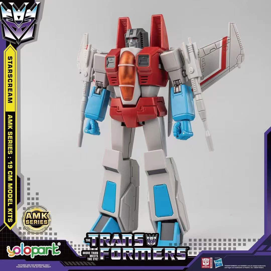 Yolopark Modellbausatz Transformers Generation One AMK Series Plastic Model Kit Starscream 19