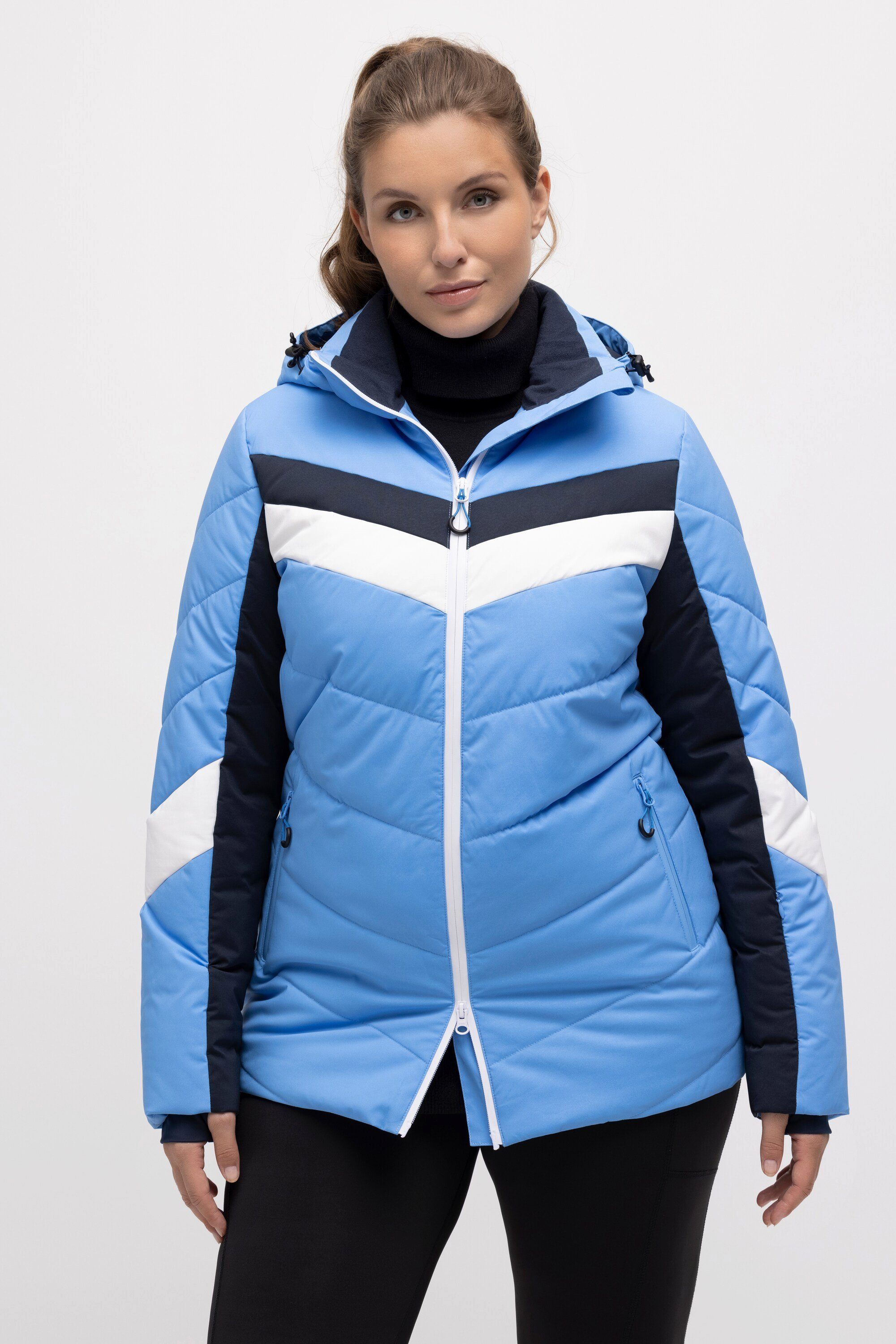 Ulla Popken Steppjacke Performancejacke wasserabweisend Schneefang