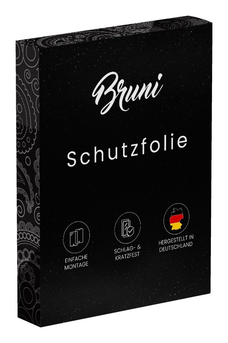 Bruni Schutzfolie Glasklare Displayschutzfolie für Nubia Neo 3 GT 5G, (2 Folien), praktisch unsichtbar