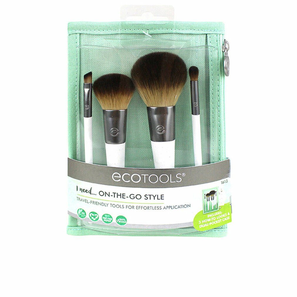 Ecotools Kosmetikpinsel-Set On The Go Style Set 5 Piezas