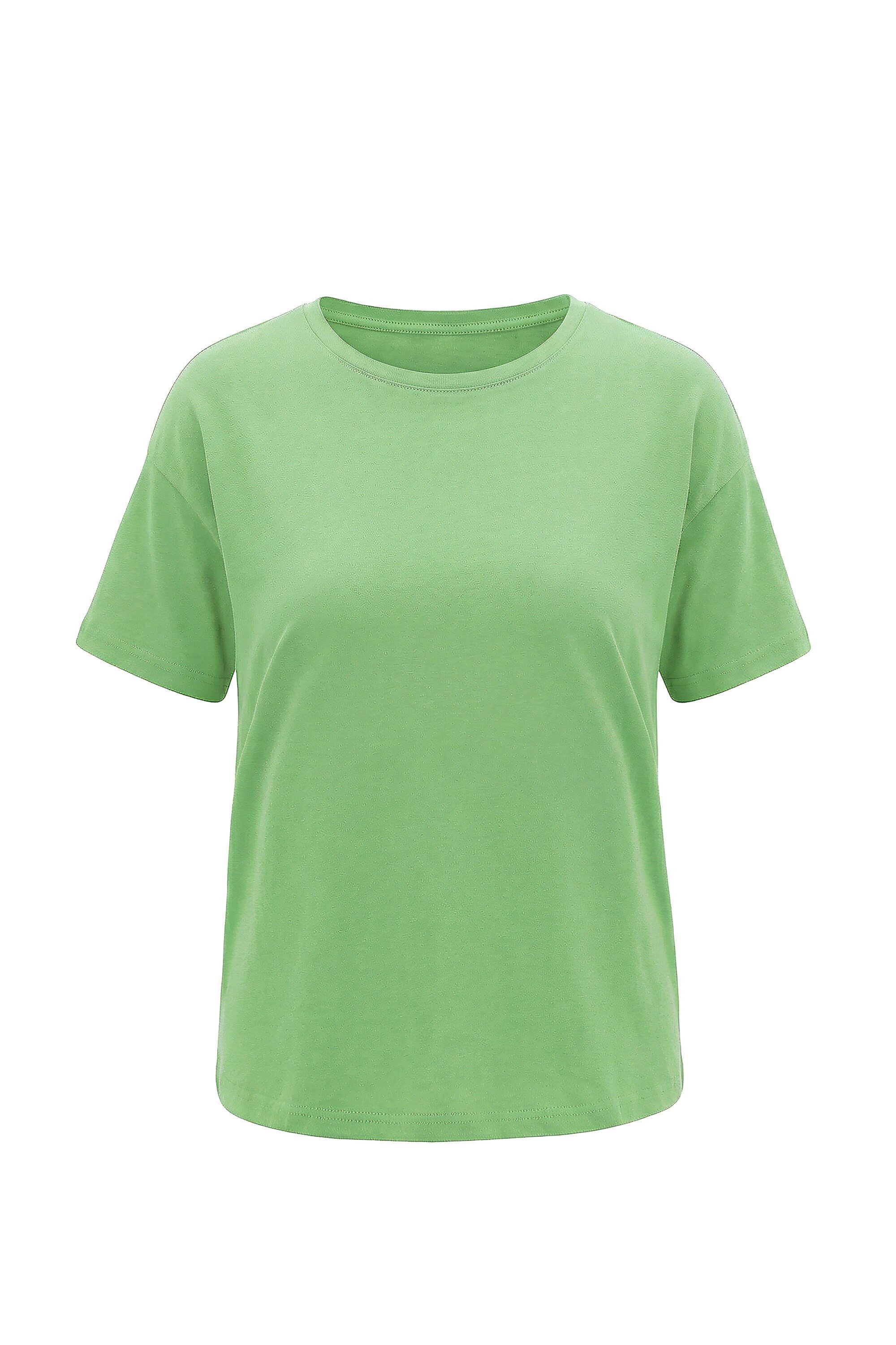 Studio Untold T-Shirt Basic-Shirt Relaxed Shape überschnittene Schultern günstig online kaufen