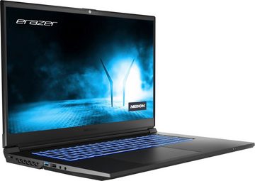 Medion® ERAZER® Scout E10 Gaming-Notebook (43,9 cm/17,3 Zoll, Intel Core i5 12450H, GeForce GTX 1650, 512 GB SSD)