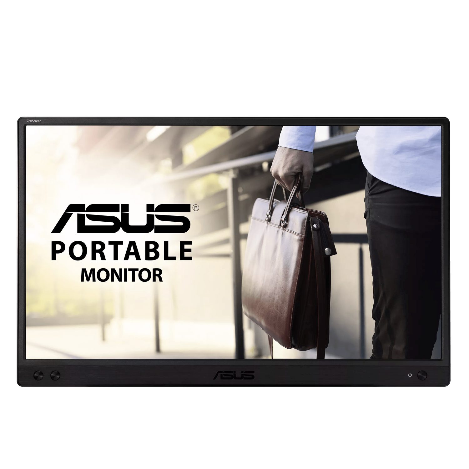 Asus MB166C Portabler Monitor (39.6 cm/15.6 ", 1920 x 1080 px, 5 ms Reaktionszeit, 60 Hz, LED)