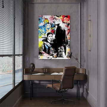 ArtMind XXL-Wandbild THE GOODFATHER, Premium Wandbilder als Poster & gerahmte Leinwand in verschiedenen Größen, Wall Art, Bild, Canva