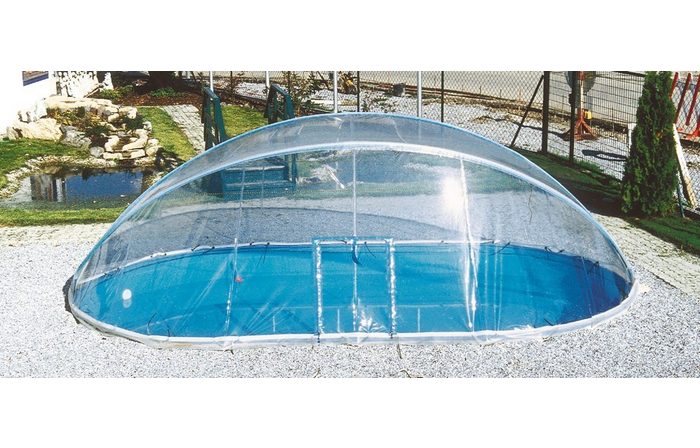 KWAD Poolverdeck Cabrio Dome BxTxH: 360x625x165 cm