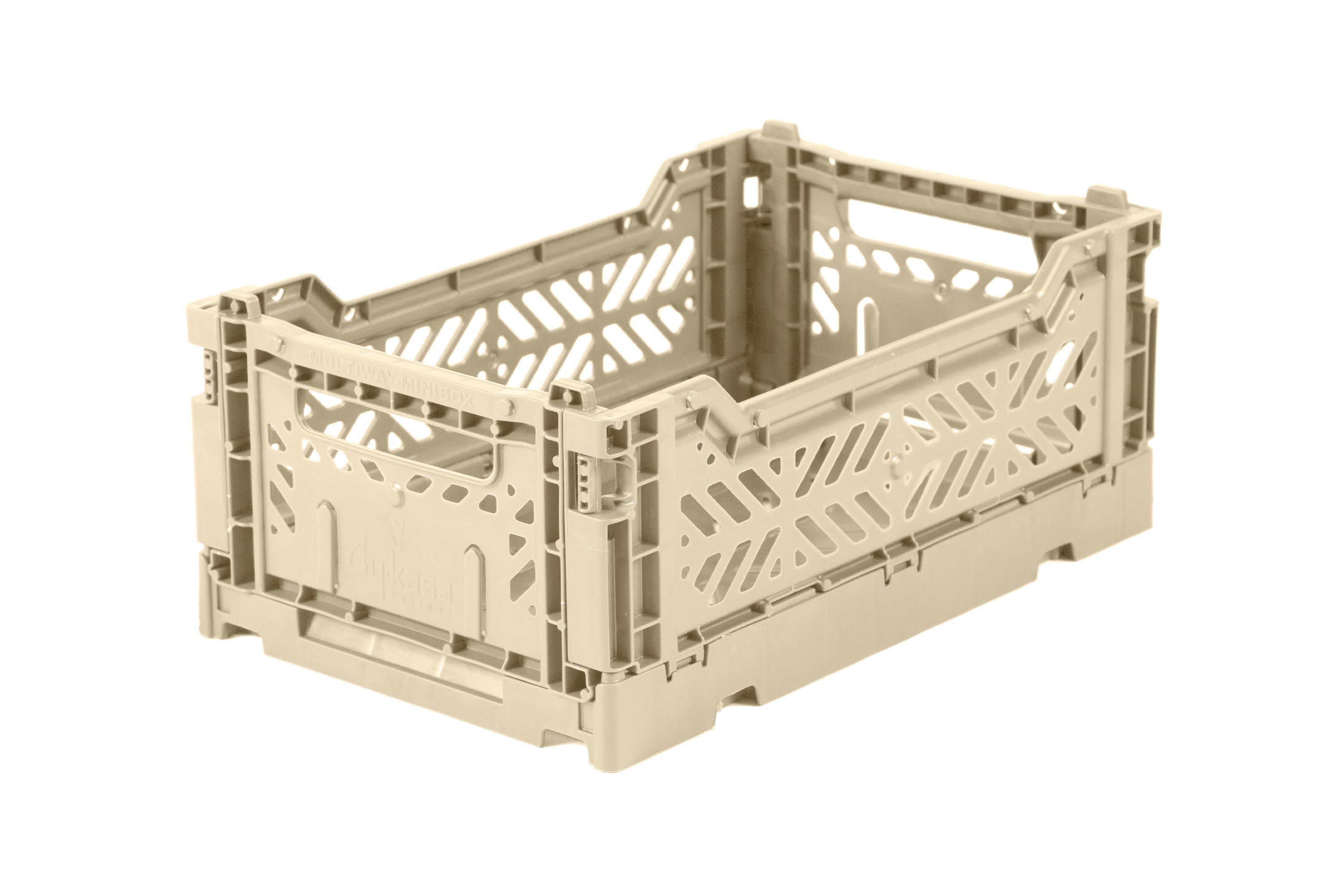 Faltbox Aykasa Faltbox Klappbox BOULDER beige mini