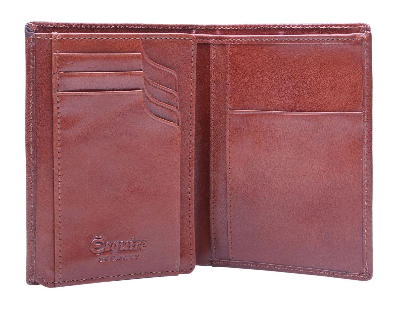 Esquire Kartenetui Toscana, mit RFID-Blocker Schutz
