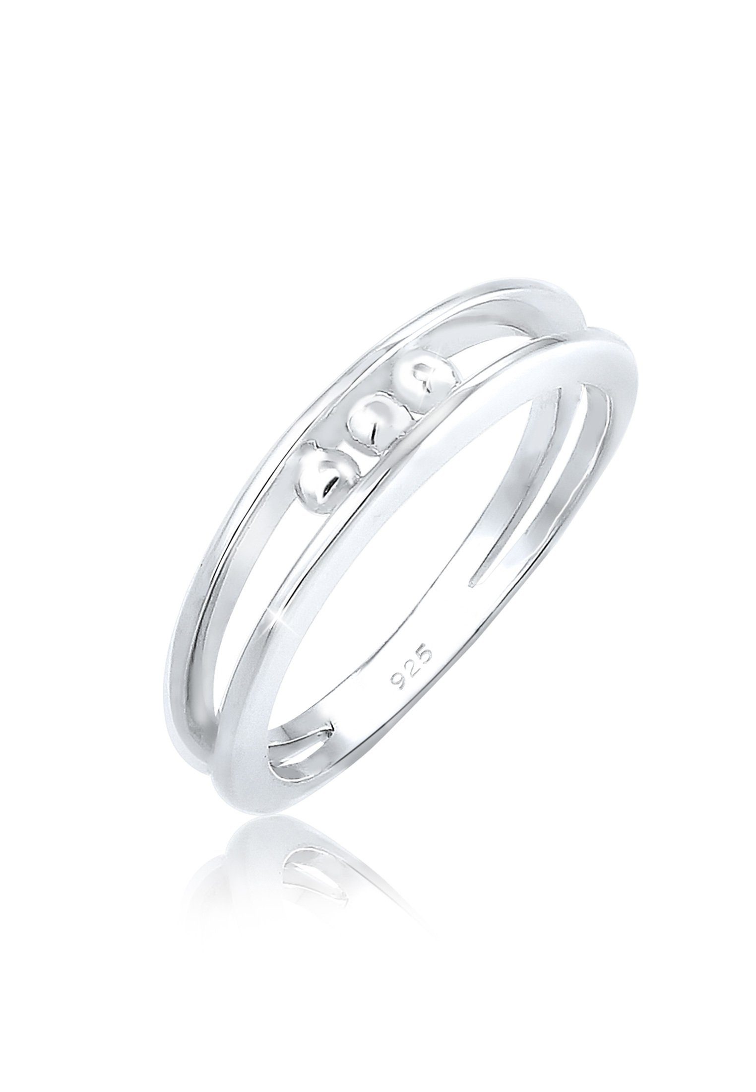 Fingerring Kugel Basic 925 Sterling Silber