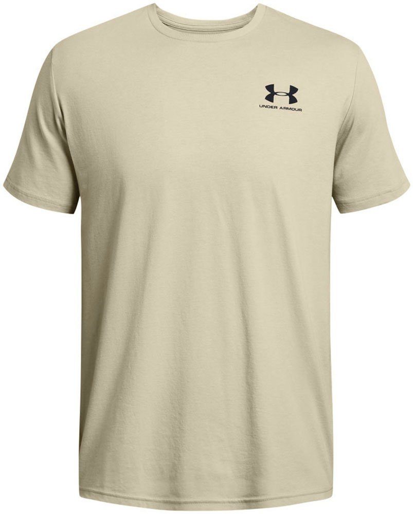 Under LC SLEEVE T-Shirt UA SHORT SPORTSTYLE Armour® braun