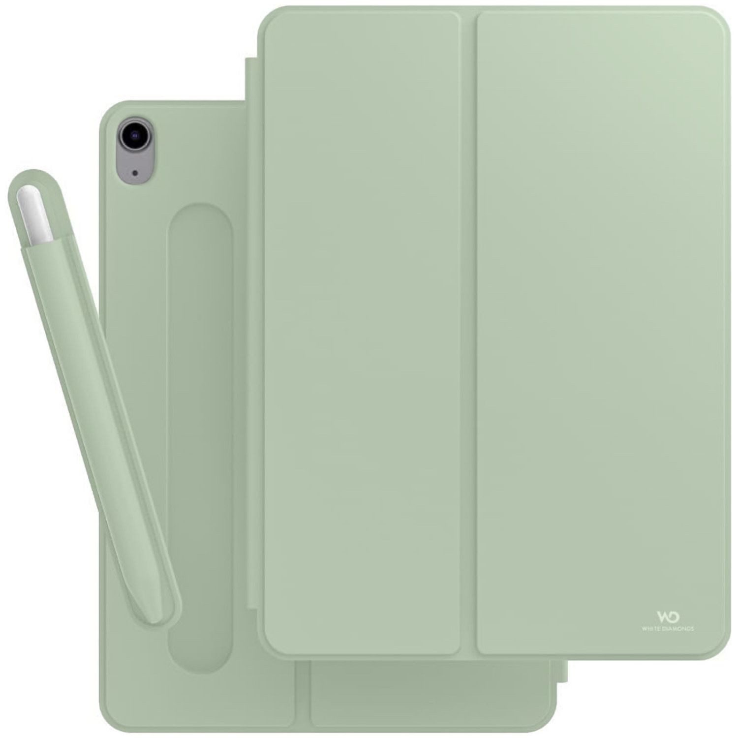 White Diamonds Tablet-Hülle Tablet Case Folio Smart Book Tasche Cover Salbei 11, Schutz-Hülle für Apple iPad Air 7 Gen 2025 / 6 2024 / 5 2022 / 4 2020