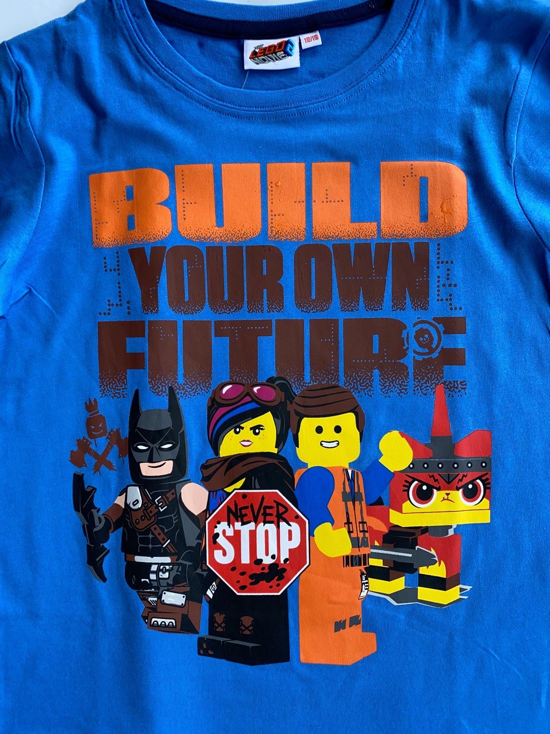 LEGO® kidswear Langarmshirt 2x Lego Movie Langarm T-Shirt Blau Jungen Sweatshirt Doppelpack