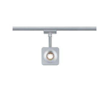 Paulmann LED Deckenleuchte URail Schienenspot Cube Einzelspot 540lm 8W 2700K 230V, LED fest integriert, Warmweiß, dimmbar, Einzelspot