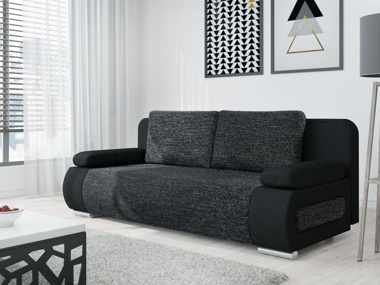 MIRJAN24 Schlafsofa Emma, mit Schlaffunktion und Bettkasten, Freistehendes, günstig online kaufen