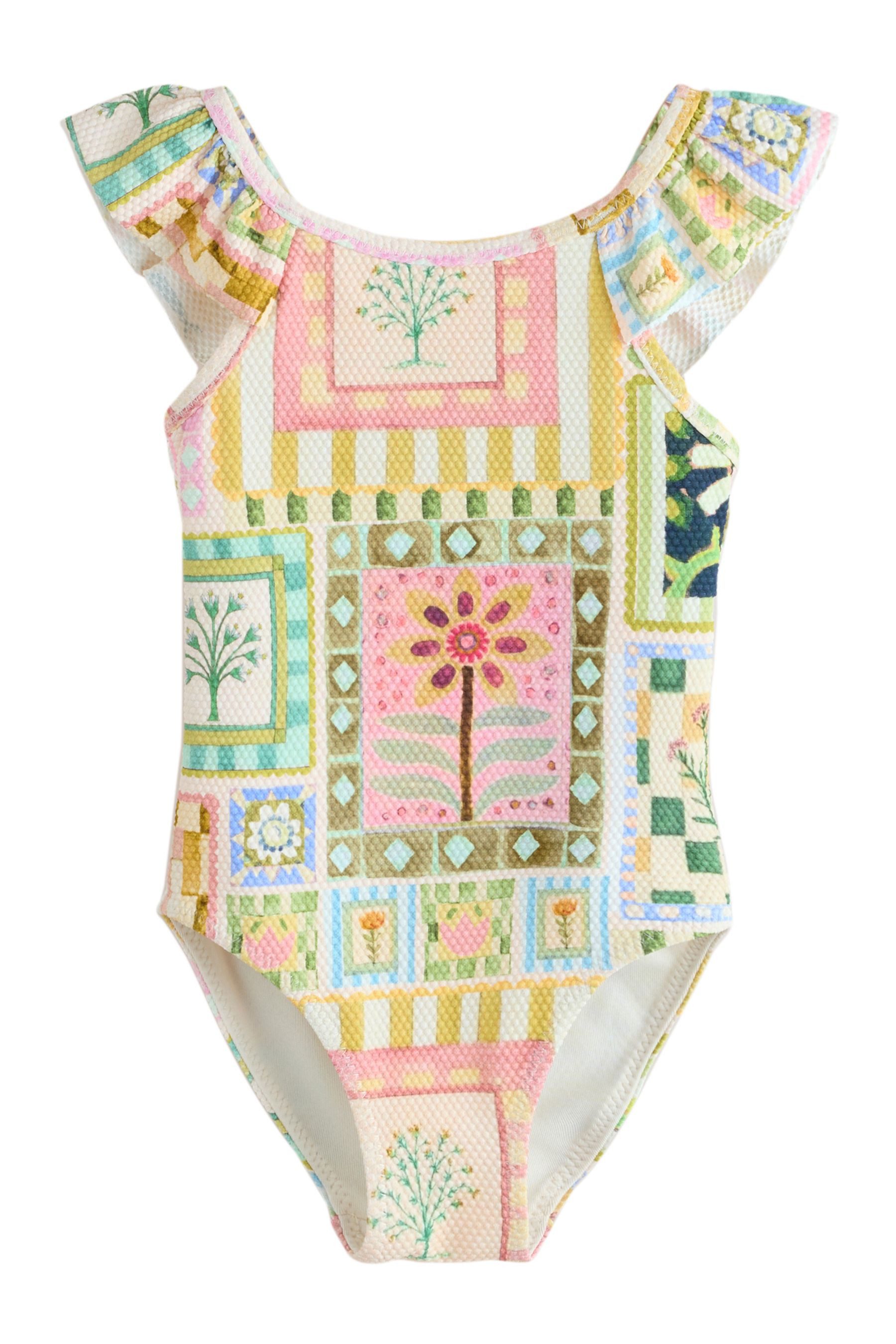 Next Badeanzug Badeanzug gerüschten Schultern (1-St) günstig online kaufen