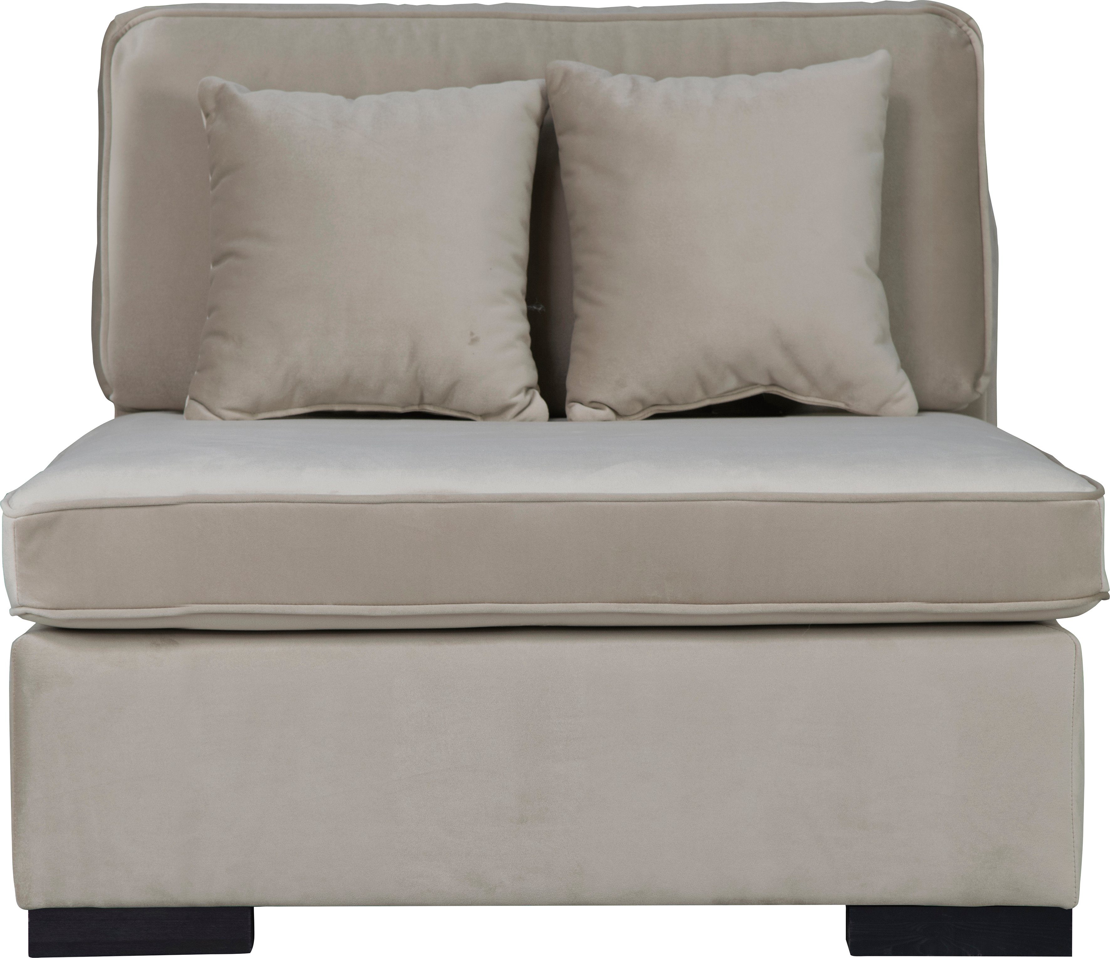 Home affaire Sofa-Mittelelement Skara, Modul zum eigenen Zusammenstellen, in vielen Bezugsqualitäten