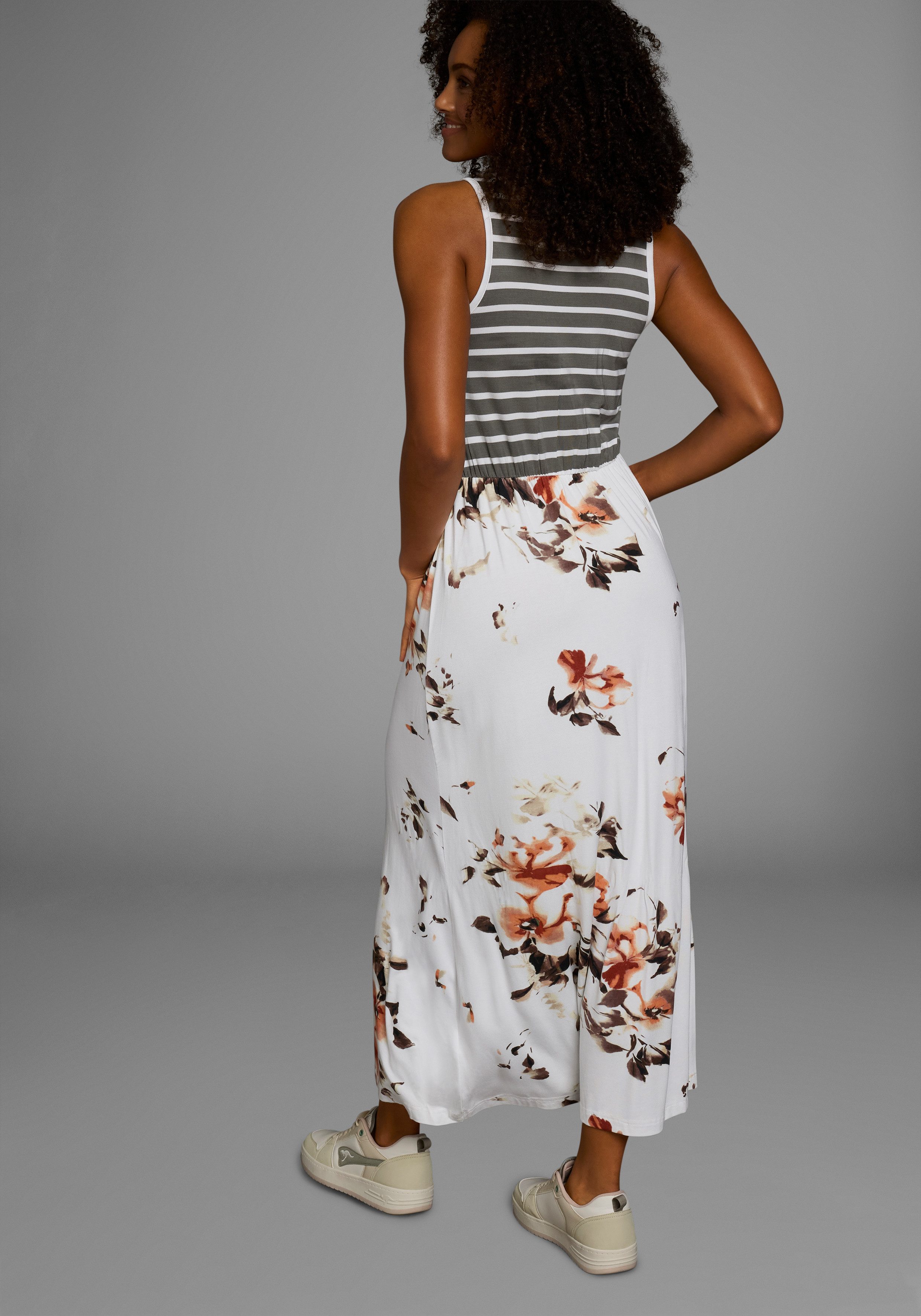 KangaROOS 2-in-1-Kleid enganliegendes Oberteil mit fließendem Rock günstig online kaufen