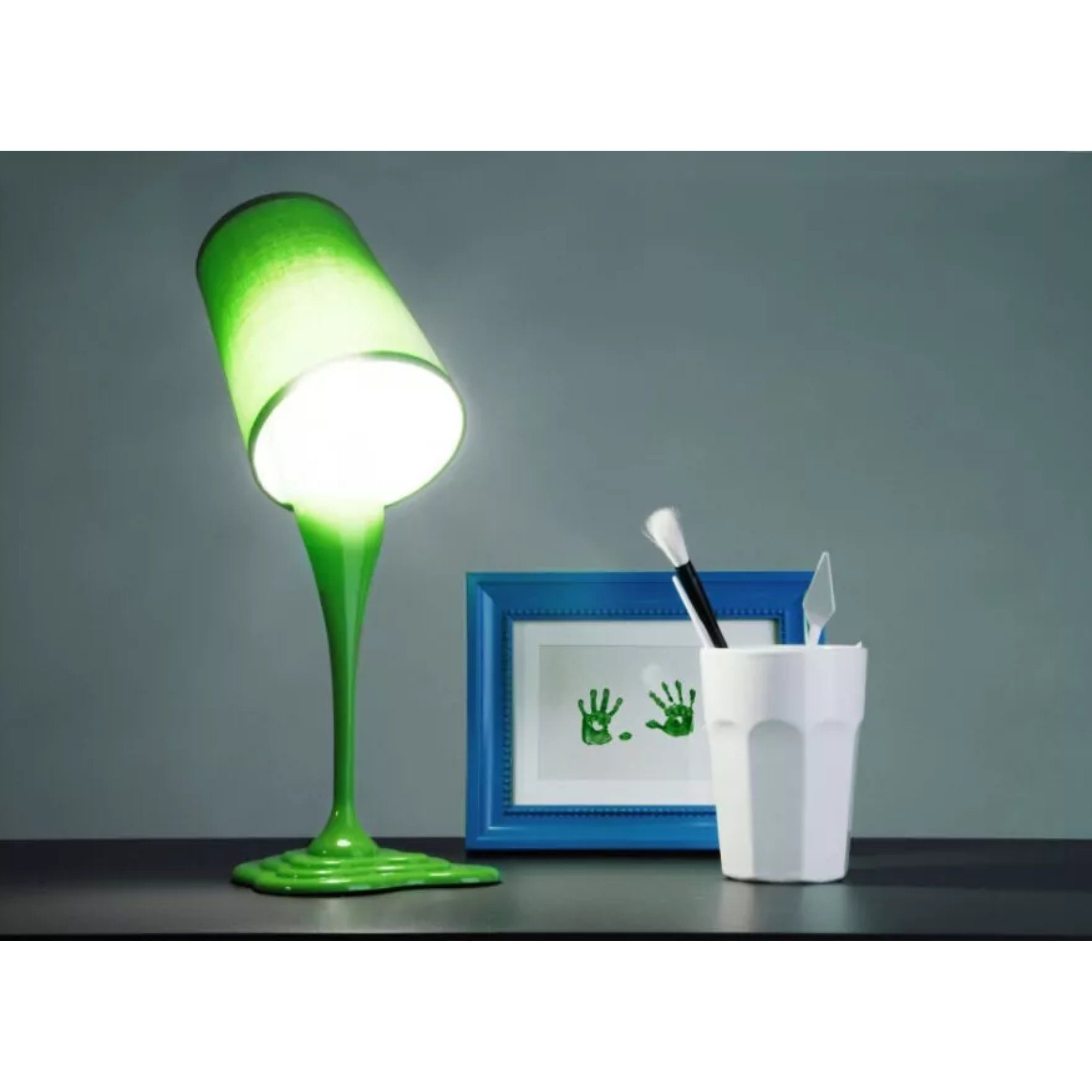 Konsimo Tischlampe EKLES Kinderlampe, ohne Leuchtmittel Schreibtischlampe