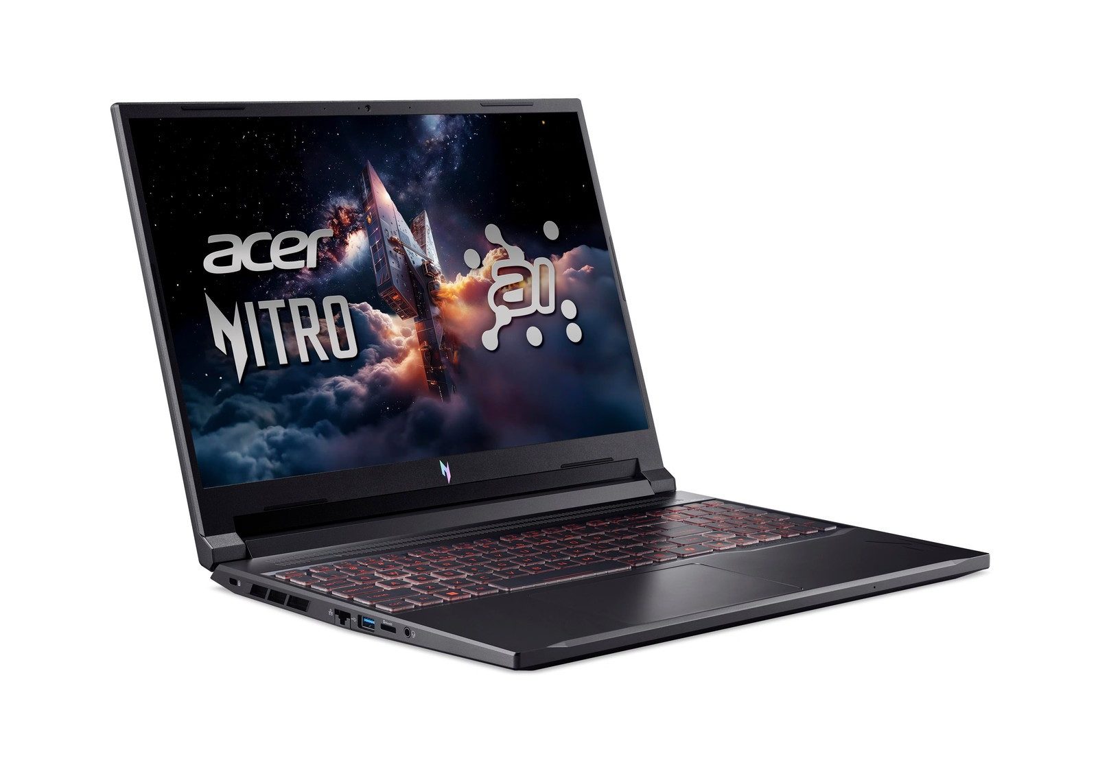 Acer Nitro V16 AI Gaming Laptop Ryzen 7 5,1 GHz GeForce RTX 5070 Windows 11 Gaming-Notebook (40,64 cm/16 Zoll, AMD Ryzen 7 260, GeFore RTX 5070, 16 GB, 1024 GB SSD, 180 Hz Display, Wi-Fi 6E, HDMI 2.1, Raytracing, NVIDIA)