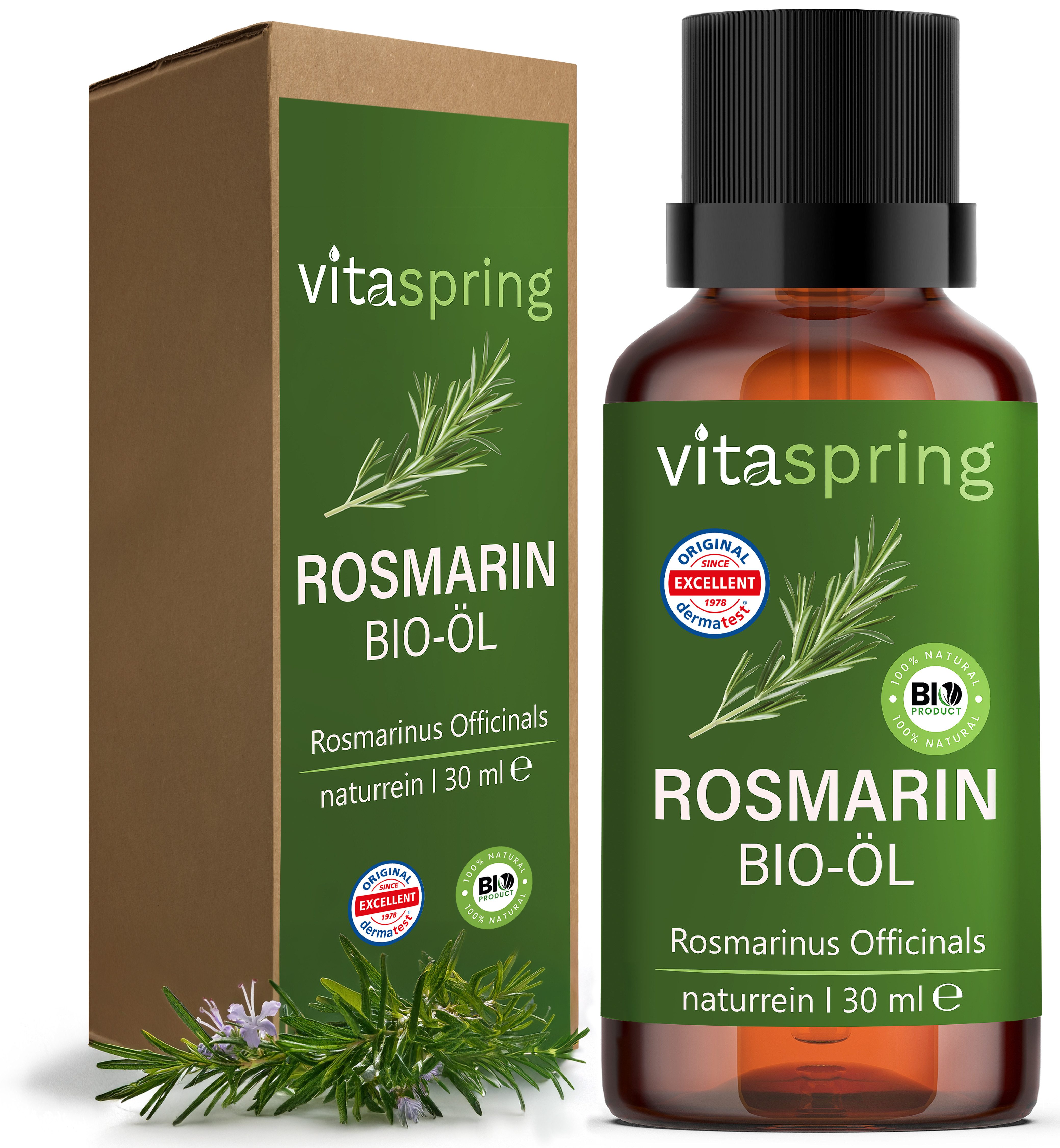 Haaröl Rosmarinöl Apothekenqualität für Haare 100% Bio naturrein Rosmarinöl