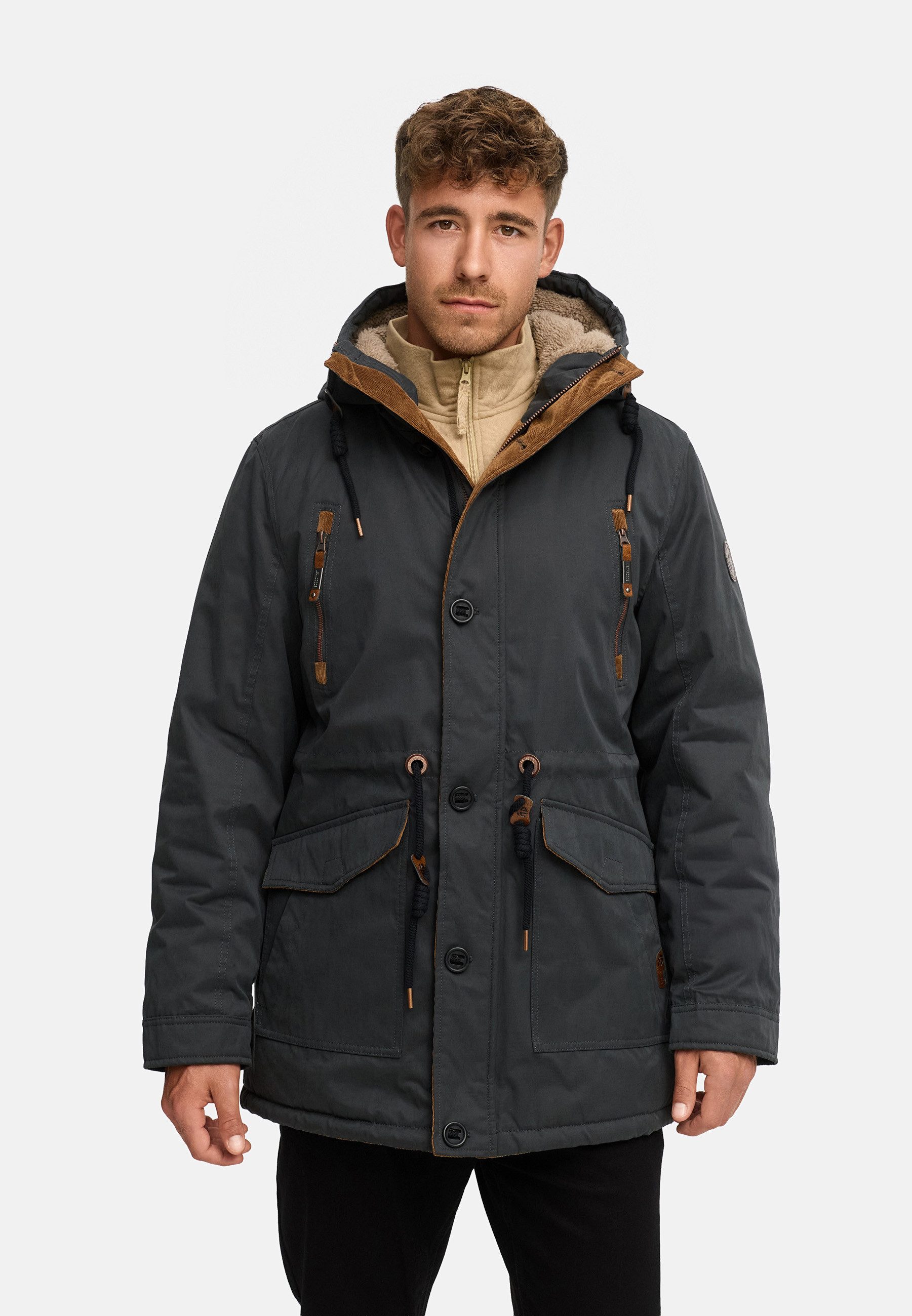 Indicode Winterjacke Herren INGillespie Jacke Winter Herrenjacke günstig online kaufen