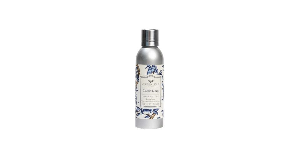 Greenleaf Raumduft Raumspray Classic Linen (1-St), Klassischer Bettwäsche Duft mit Classic Linen
