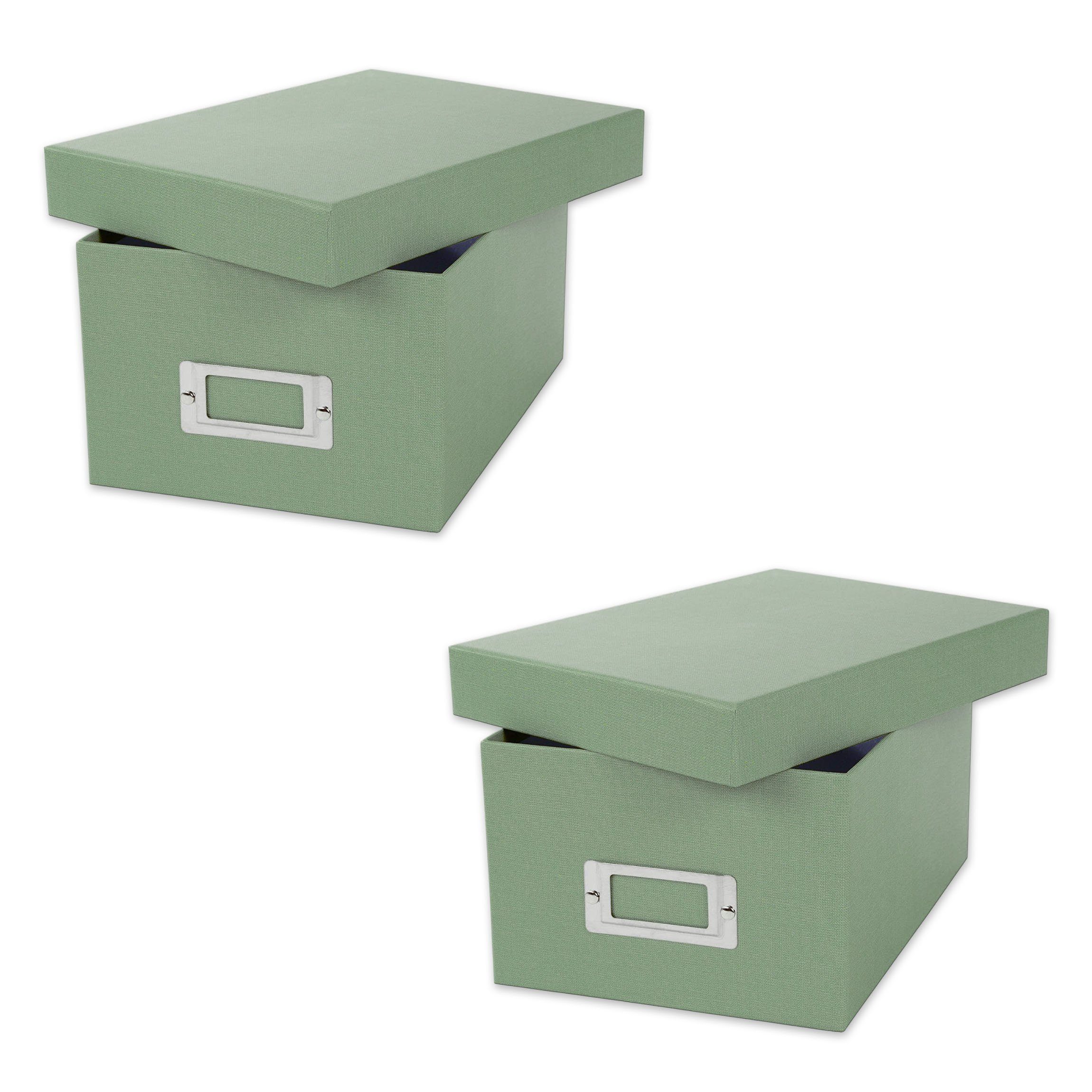 Goldbuch Fotobox SET - Fotobox Bella Vista 2er Artischoke je 700 Fotos 10x15 85509