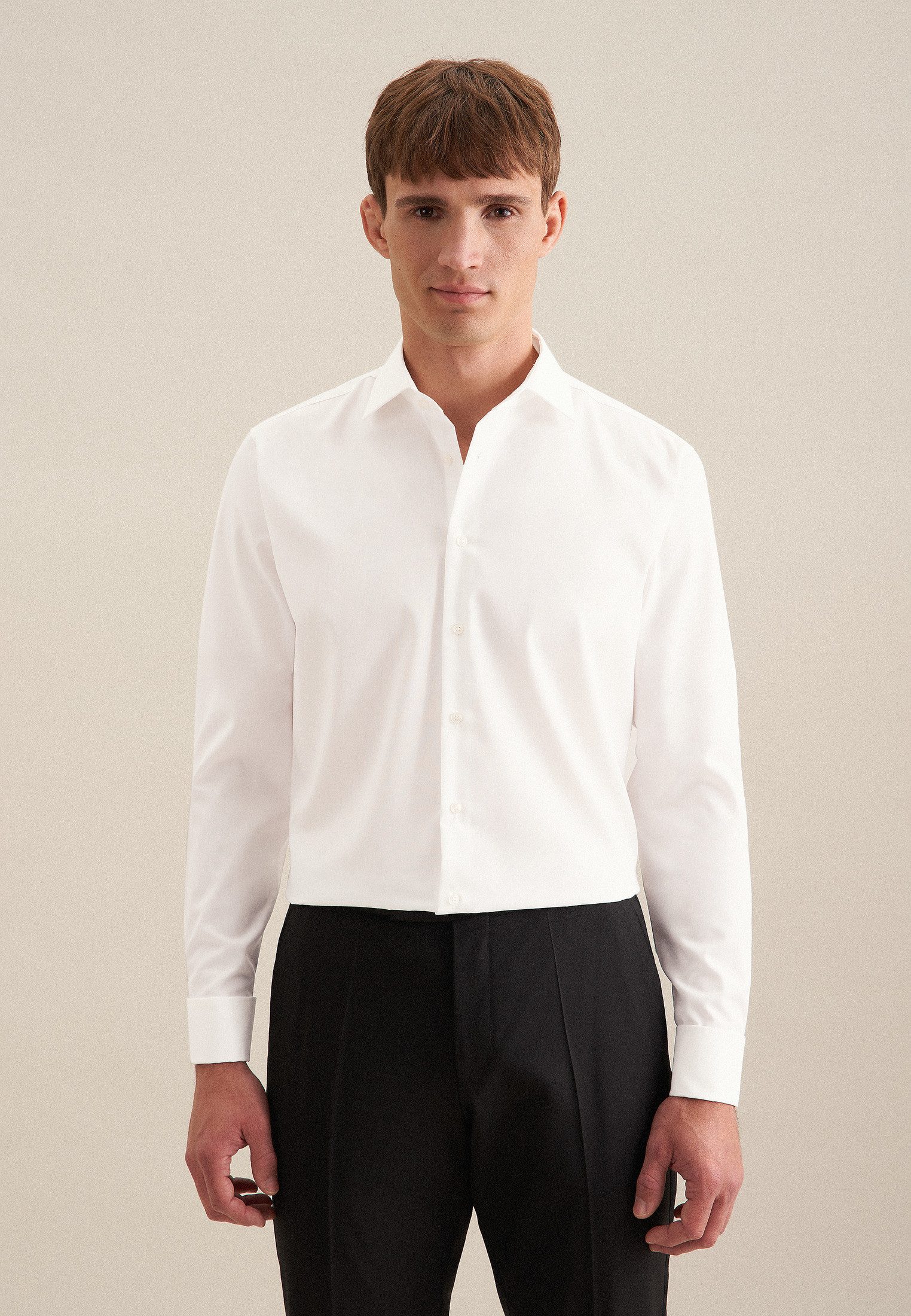 Businesshemd Schwarze Rose